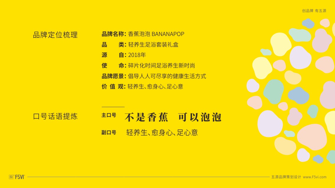 香蕉泡泡足浴包裝設計,足浴VI設計,養生VI設計